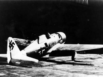 P-47 Thunderbolt captured by the Luftwaffe