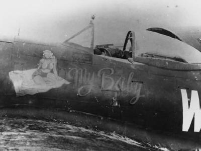 P-47 Thunderbolt „My Baby” of the 84th Fighter Squadron, 78th Fighter Group