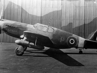 Mustang I AM106 at Boscombe Down