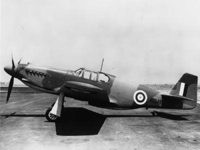 Mustang Mk I AG348 Mines Field 9 June 1941