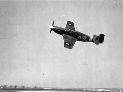 Mustang Mk I AP247 of No. 4 Squadron RAF