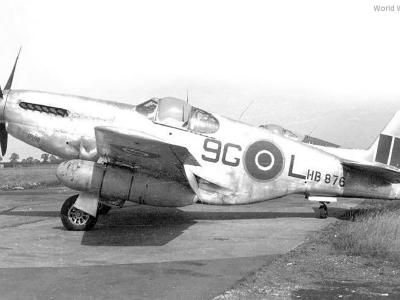 Mustang Mk III HB876 of No. 441 Squadron RCAF