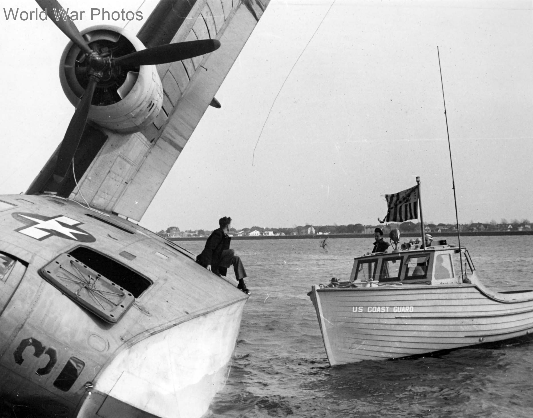 Coronado that lost a wing tip float