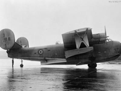 British Coronado GR Mk I JX495 at Helensburgh, 1944