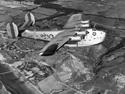 PB2Y-2 BuNo 1633 code 13-P-1 of the VP-13 in flight 2