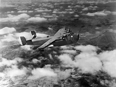 PB2Y-3 in flight