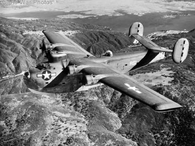 PB2Y-5 Coronado „white R51” in flight