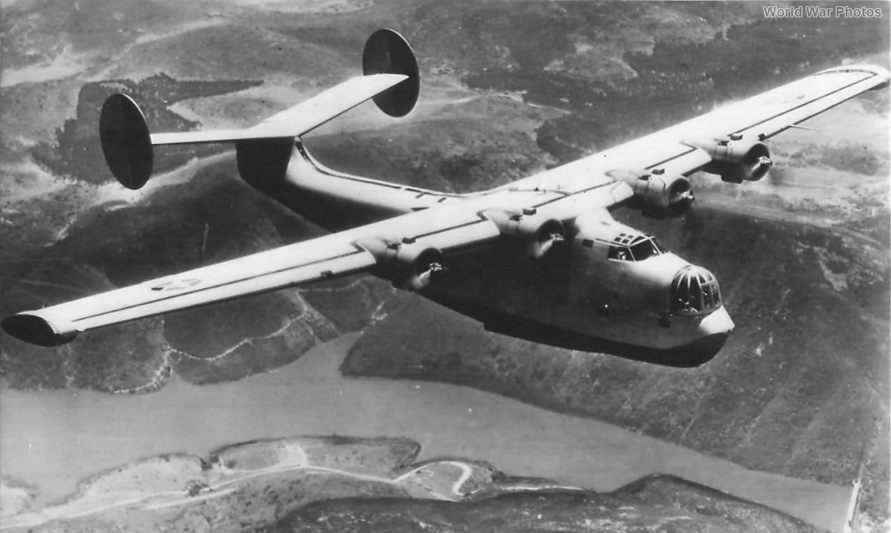 XPB2Y-1 in flight 1938 | World War Photos