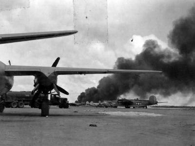 Consolidated PB4Y-1 on Saipan