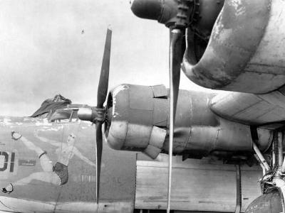Consolidated PB4Y-1 BuNo 38901 of VPB-111 Slidin Home