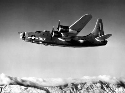 Consolidated PB4Y-2 Privateer „D67” In the three tone scheme – 1945