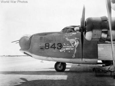 PB4Y-1 843 „Boss Burton’s nitemare”