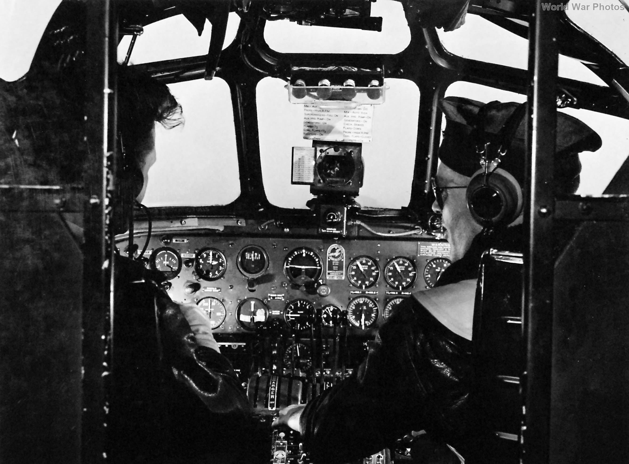 PB4Y-1 cockpit November 1942 | World War Photos