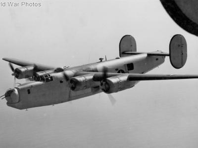 PB4Y-1 in flight off Norfolk Virginia 1943