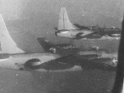 PB4Y-2 Privateer in flight VPB 123