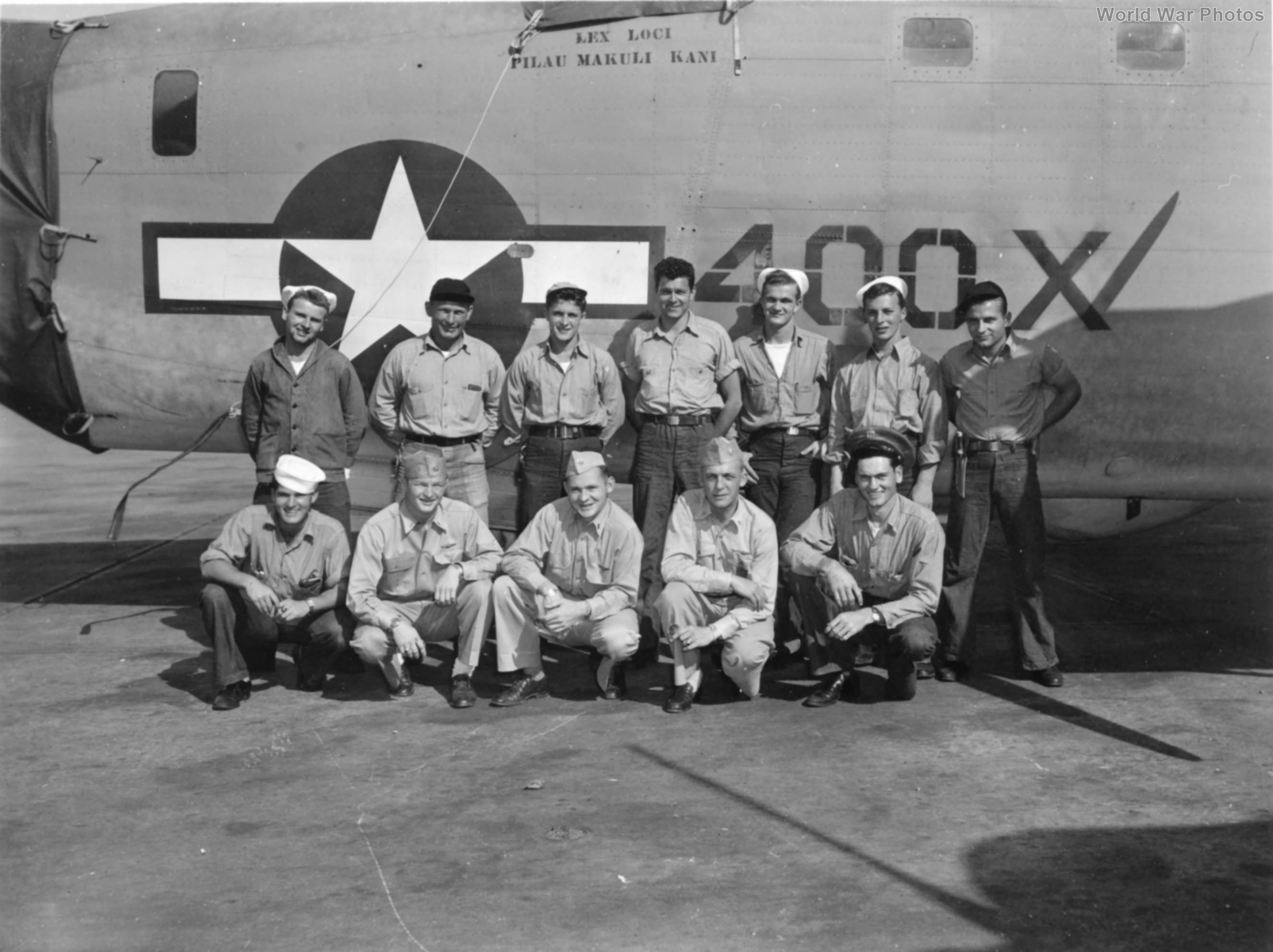 Crew of VPB-106 with PB4Y-2