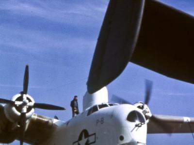 Anti-submarine aircraft Martin PBM-3S of the VP-8 at NAS Norfolk 1943