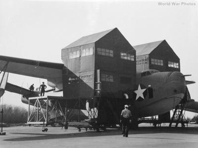PBM-3 Engine Work