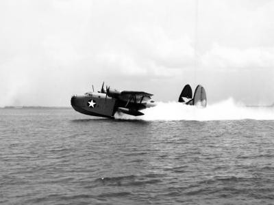 PBM-3 Mariner take-off 1942