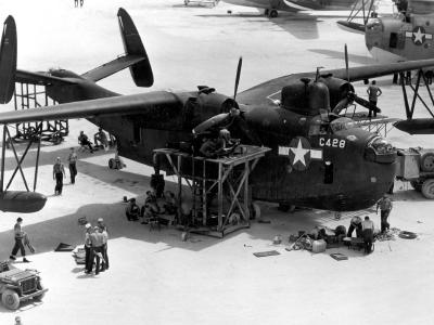 Black PBM-5 Mariner code C428 Saipan