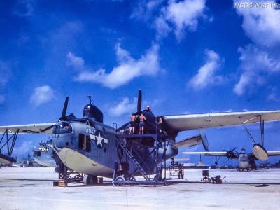 PBM-5 seaplane Base 1945