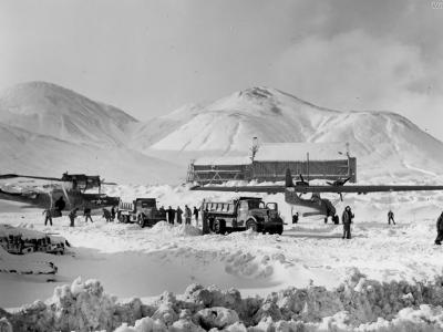 Catalina of the FAW-4 on Attu November 1943