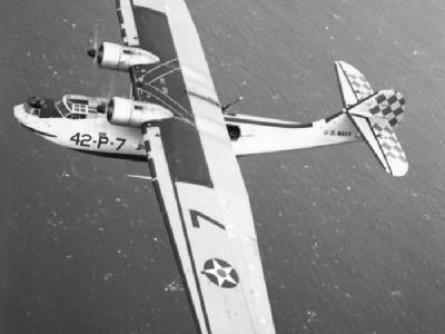Flying boat PBY-2 42-P-7 of the VP-42 Alaska