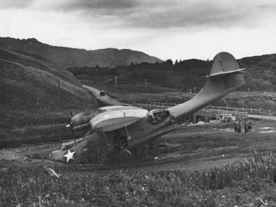 Crashed PBY-5A 1942