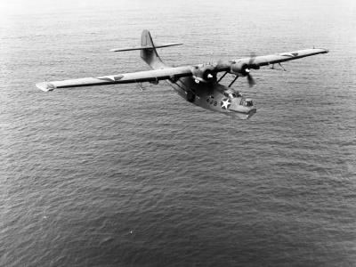 PBY-5A flying boat code 4-J-9 of the VJ-4