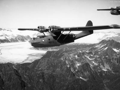 PBY-5 42-P-3 of the VP-42 over Alaska August 1942