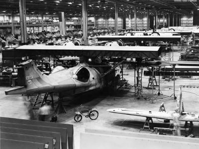 PBY-5 assembly line