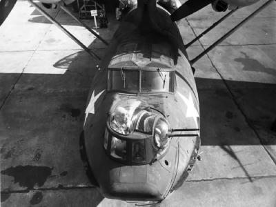 PBY-5 bow twin gun position late