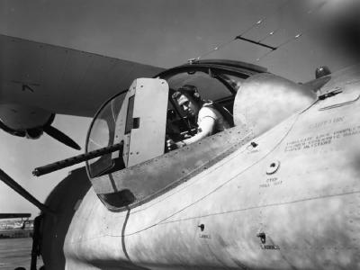 PBY-5 waist gun position