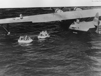 USAAF Catalina rescue B-17 Crew Sardinia 43