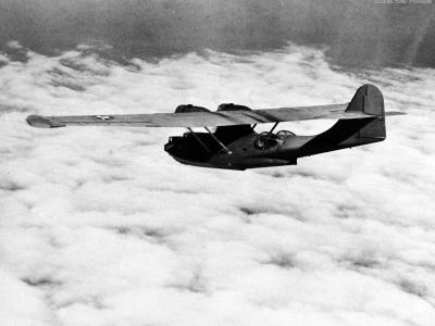 Consolidated PBY-5 in flight