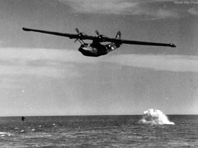 PBY during attack