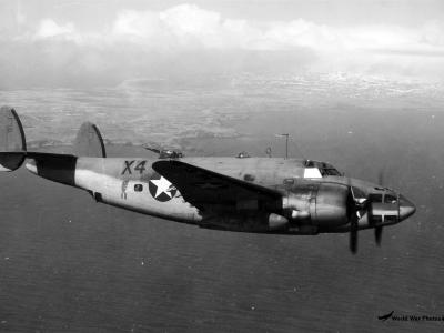 PV-1 FAW-4 Over Adak Island Aleutians may44