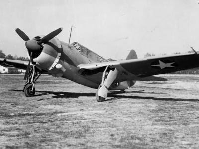 Curtiss A-25 at Wright Field October 1942