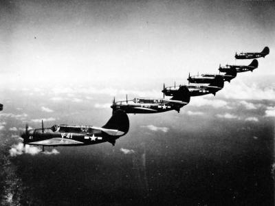 SB2C-3 training