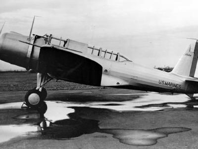 Marine Corps Vought SB2U-3 Vindicator 2044, December 1940