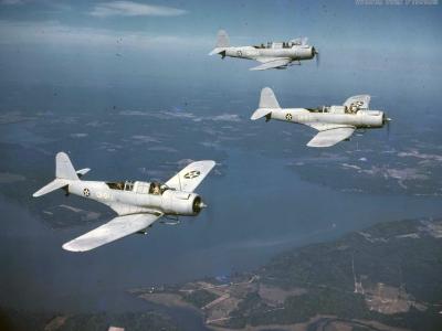 SB2U VMSB-131 formation