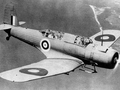 Vought Chesapeake in flight