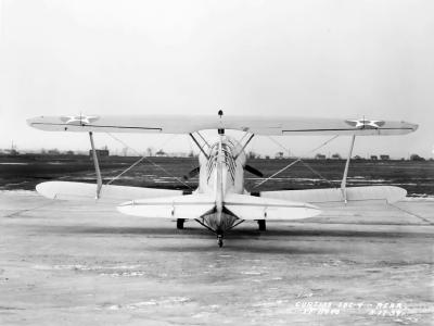 Curtiss SBC-4 rear view