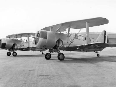 Curtiss SBC-4 NRAB Long Beach