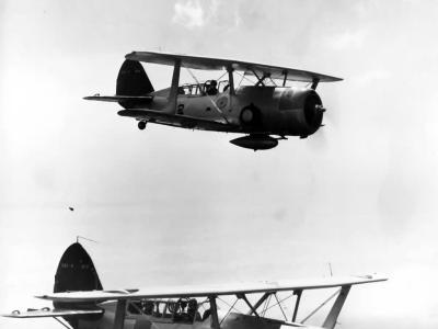 Curtiss Helldivers from NRAB New York