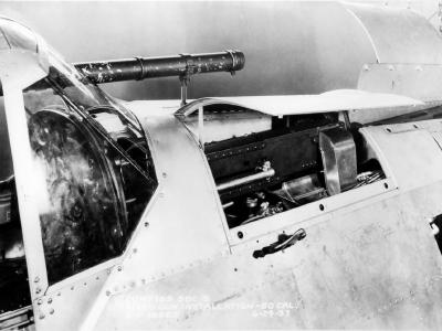 SBC-3 fixed gun .50 cal and sight