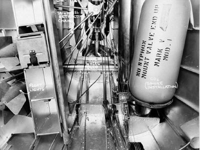 SBC-3 rear cockpit aft gun