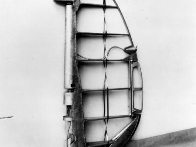 SBC-3 rudder skeleton
