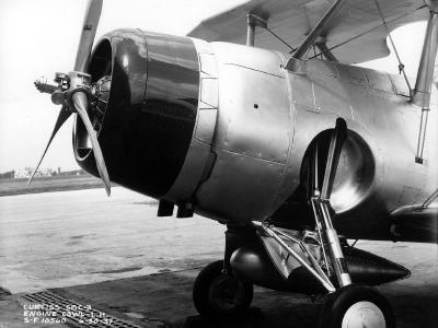 Curtiss SBC-3 Helldiver engine cowl