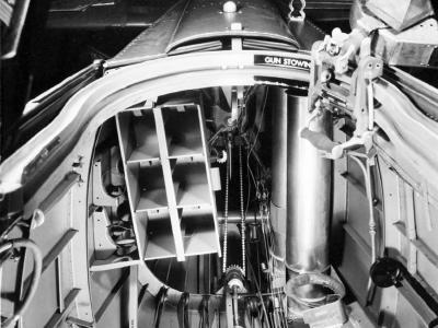 SBC-4 rear cockpit